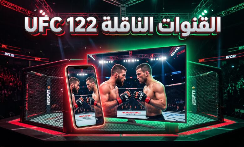 القنوات الناقلة وموعد بث مباشر لنزال UFC Vegas 122